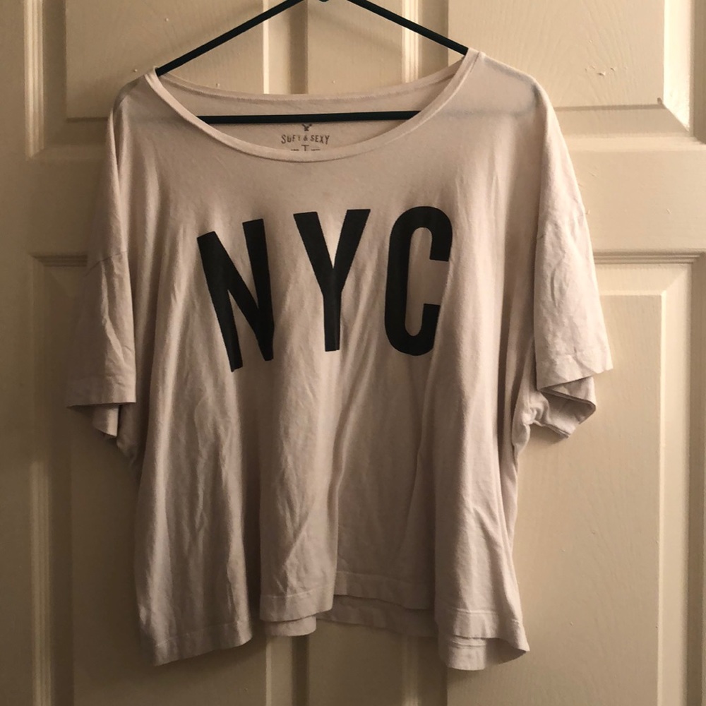 Soft & sexy AEO 2XL NYC crop top